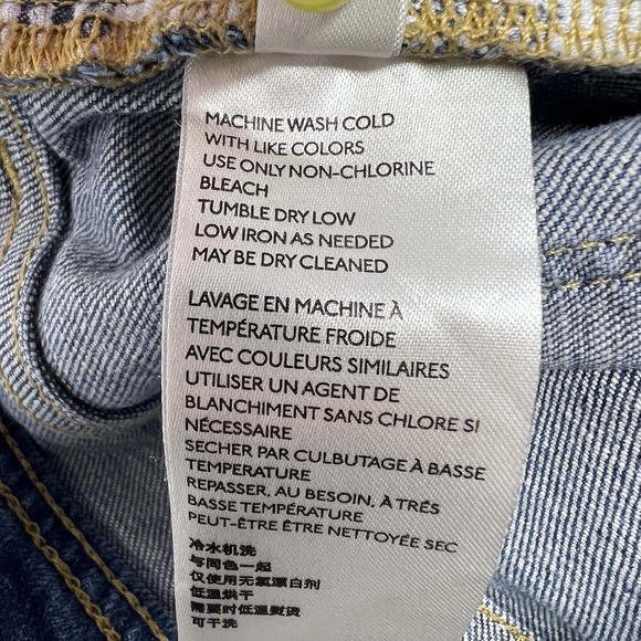 Pilcro Tapestry‎ Mid-Rise Boyfriend Jeans Patchwork Size 28 Boho Festival - Picture 10 of 12